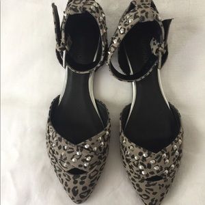 TopShop leopard print flats
